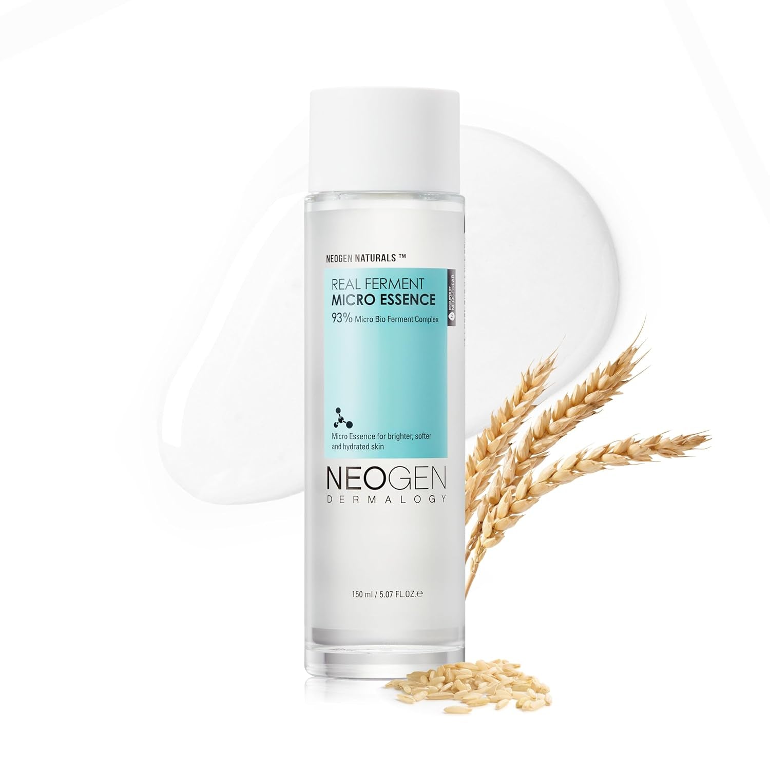 NEOGEN DERMALOGY Real Ferment Micro Collection - with Naturally Fermented Ingredients (Rice) & Hyaluronic Acid for Hydrated, Brightened and Healthy Skin