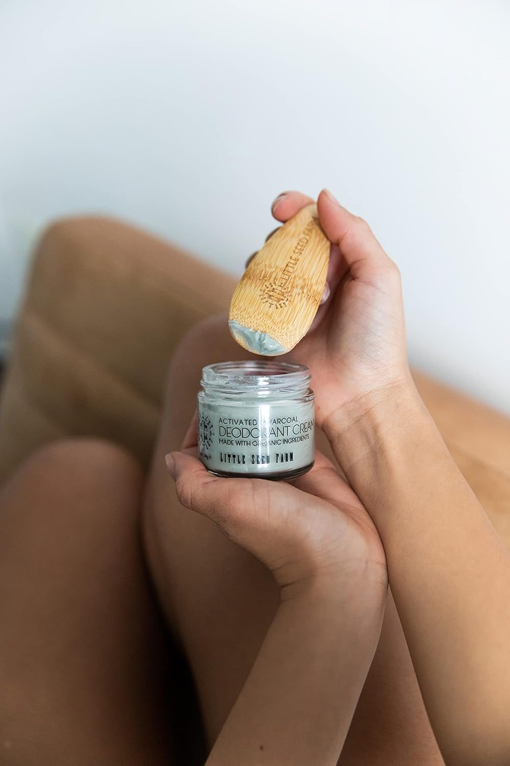 All Natural Deodorant Cream, Aluminum Free Deodorant for Women or Men, 2.4 Ounce - Activated Charcoal