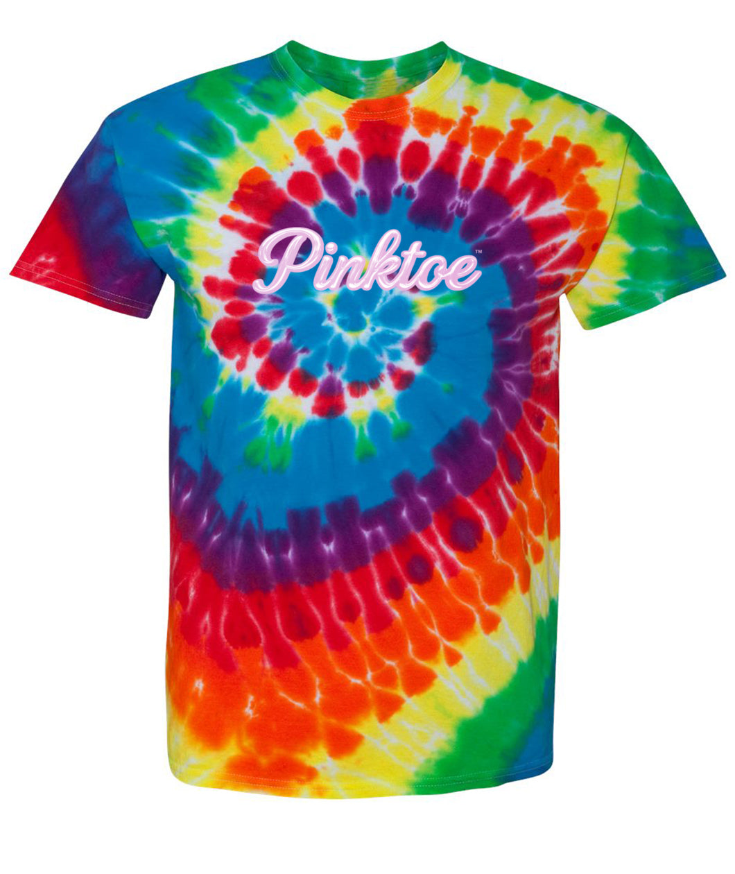 Pinktoe Custom Brand Tie - Dye T-Shirt | Gildan 5000