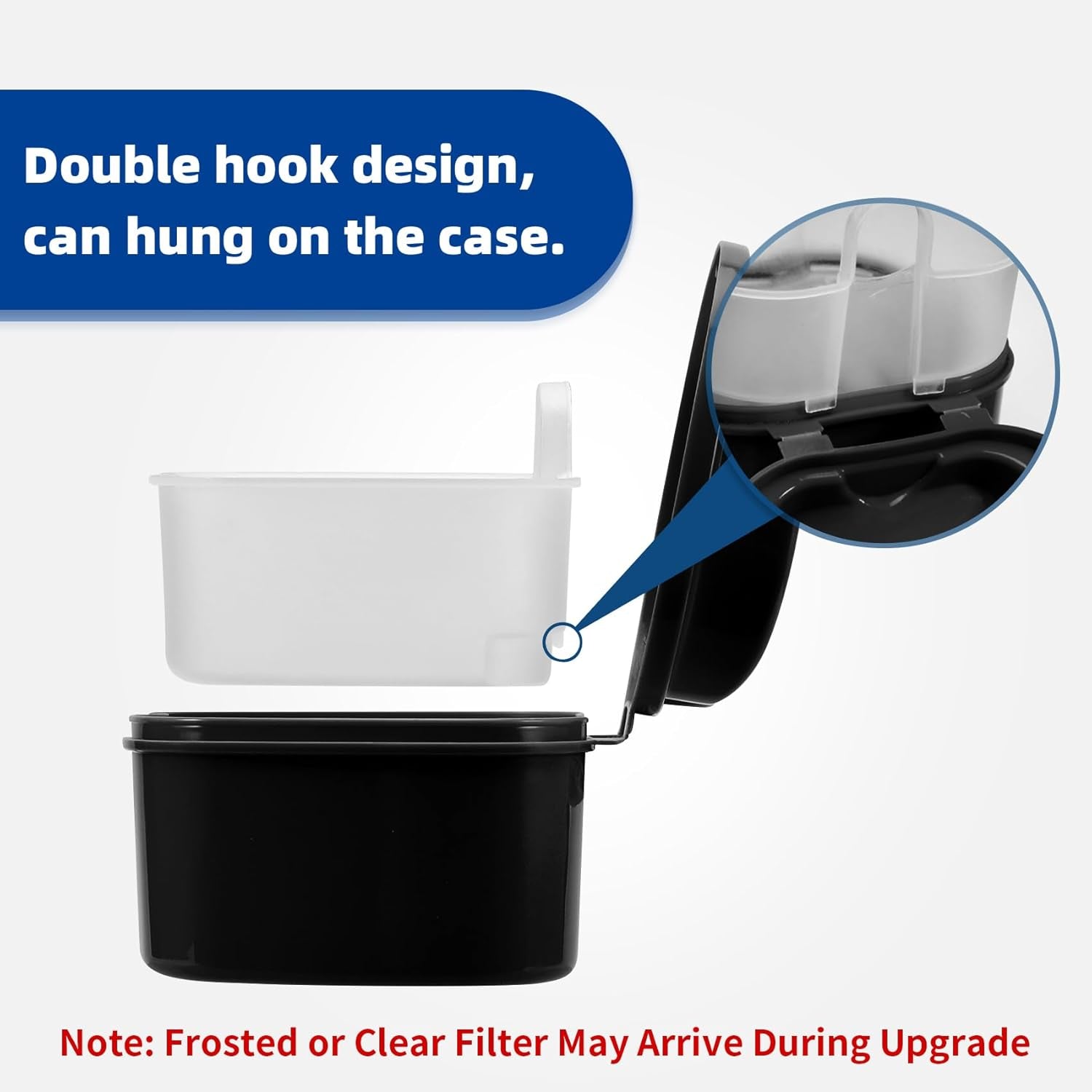 Denture Cup Retainer Cleaning Case Denture Soaking Container with Strainer Basket, Denture Cups for Soaking Dentures Mouthguard Storage Holder - Black