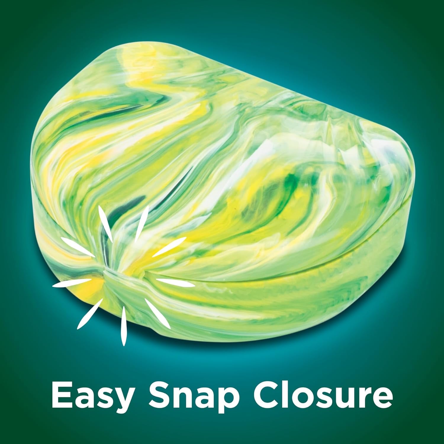 Brights Marble Retainer Cases, Clear Aligner Case, Dental Orthodontic Retainer Boxes, Mouth Guard Holder, 6 Pack