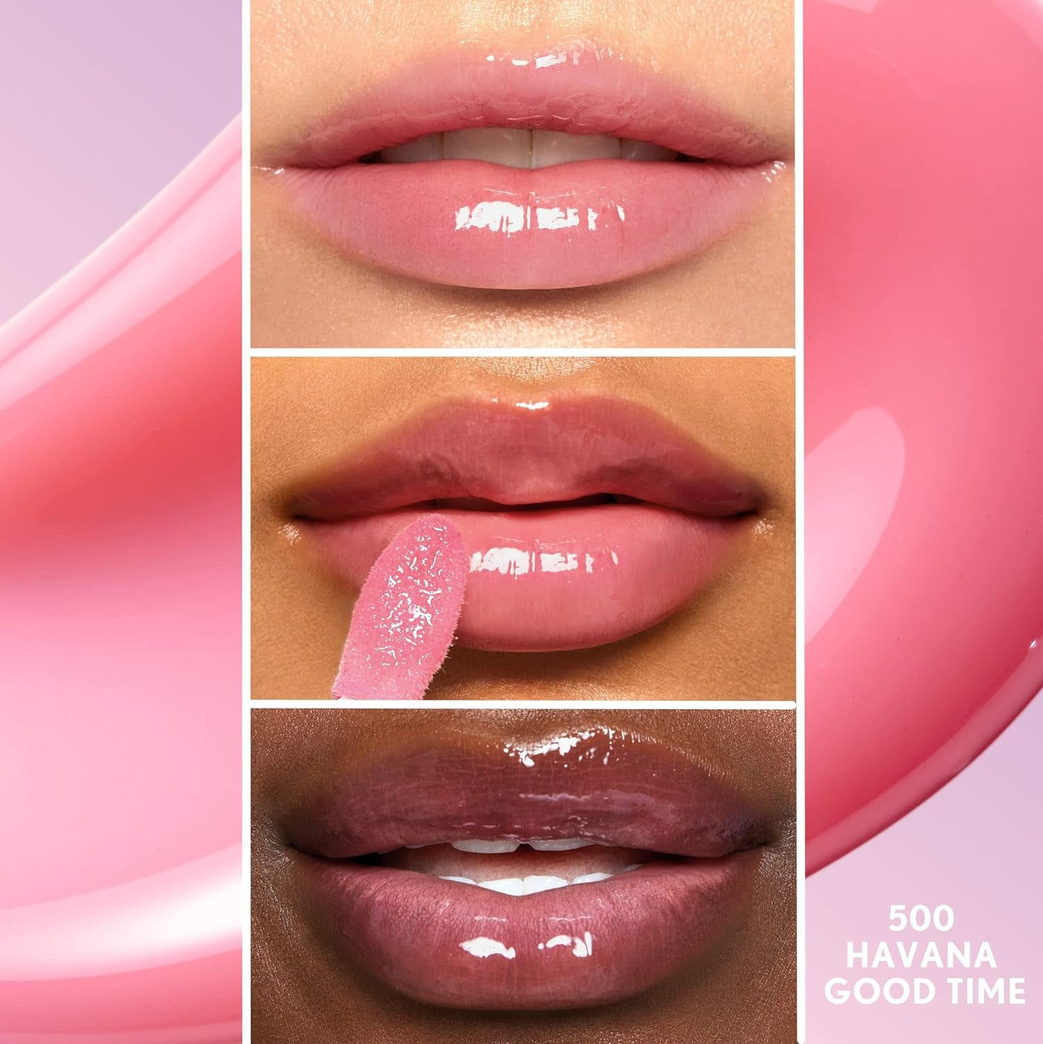 Clean Fresh Yummy Lip Gloss, Sheer, Natural Scents, Vegan Formula - Havana Good Time