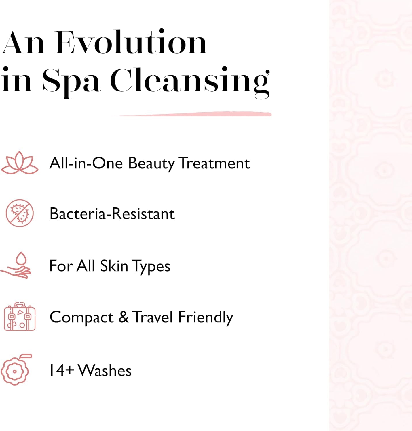 French Lavender Wild Flower Buffer Body Scrubber with Box | Bath & Shower Loofah for Women | Exfoliator with Body Wash Infused | 14+ Uses