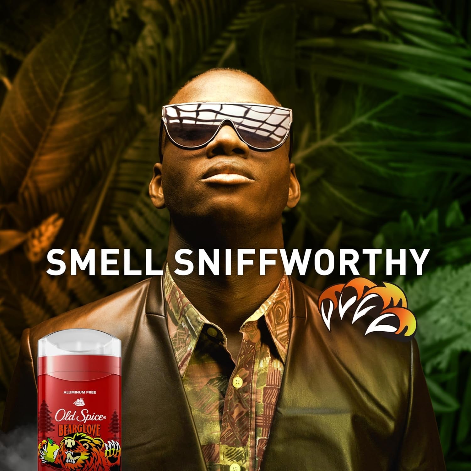 Aluminum Free Deodorant for Men, 24/7 Odor Protection, 24/7 Freshness & Lasting Scent, Goes on Clear, Bearglove with Crisp Orchard Scent, 3.0 Oz (Pack of 3)