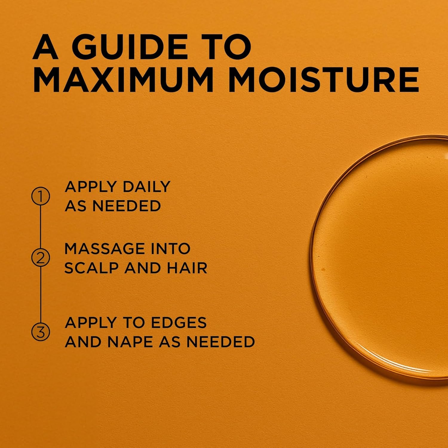 Black Castor Miracle Hair & Scalp Sealing Oil – Hair Oil with Black Castor, Tea Tree & Soybean Oil for Moisture Lock, Scalp Relief & Growth Support | 6Oz (Pack of 3)