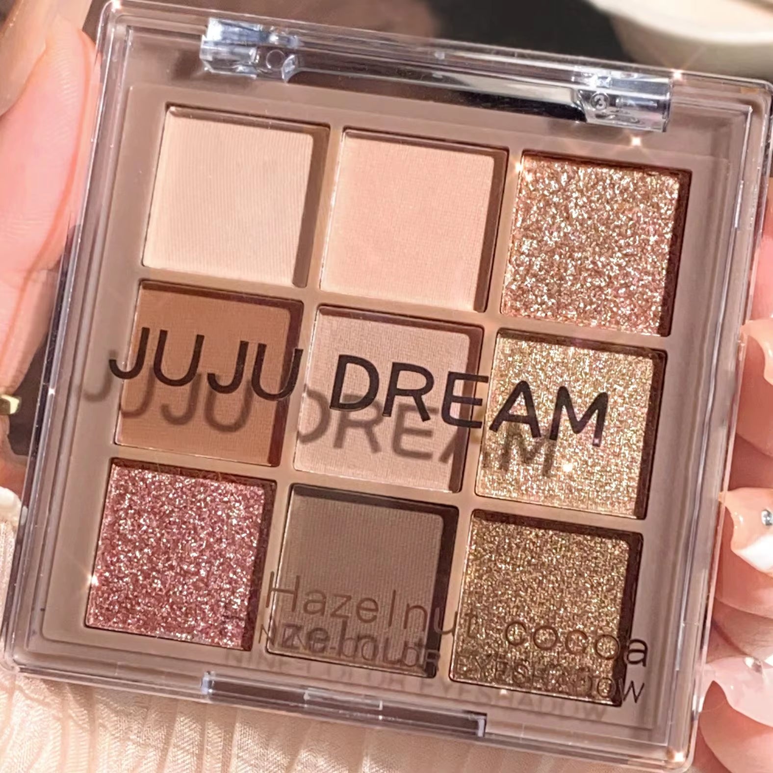 Luxurious 9-18 Color Eyeshadow Palette - Velvet Matte and Shimmer Effect, Durable Waterproof, Berry, Brown and Nude Tones