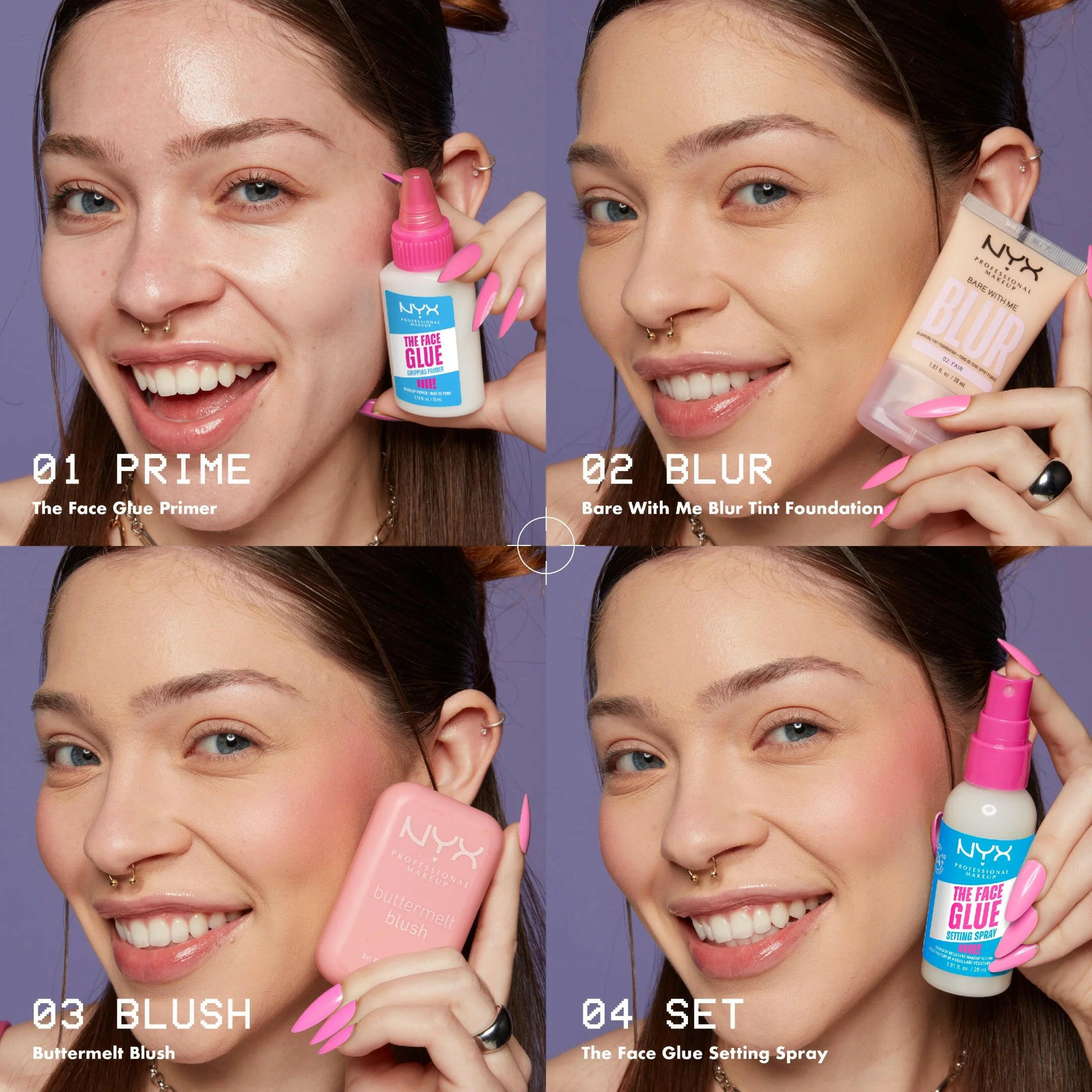 the Face Glue Primer, 1.18 Fl Oz