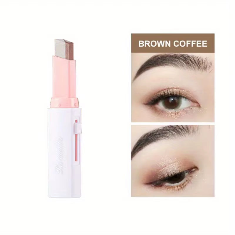 Two Color Gradient Eye Shadow Stick Three Dimensional Natural without Taking off Makeup
