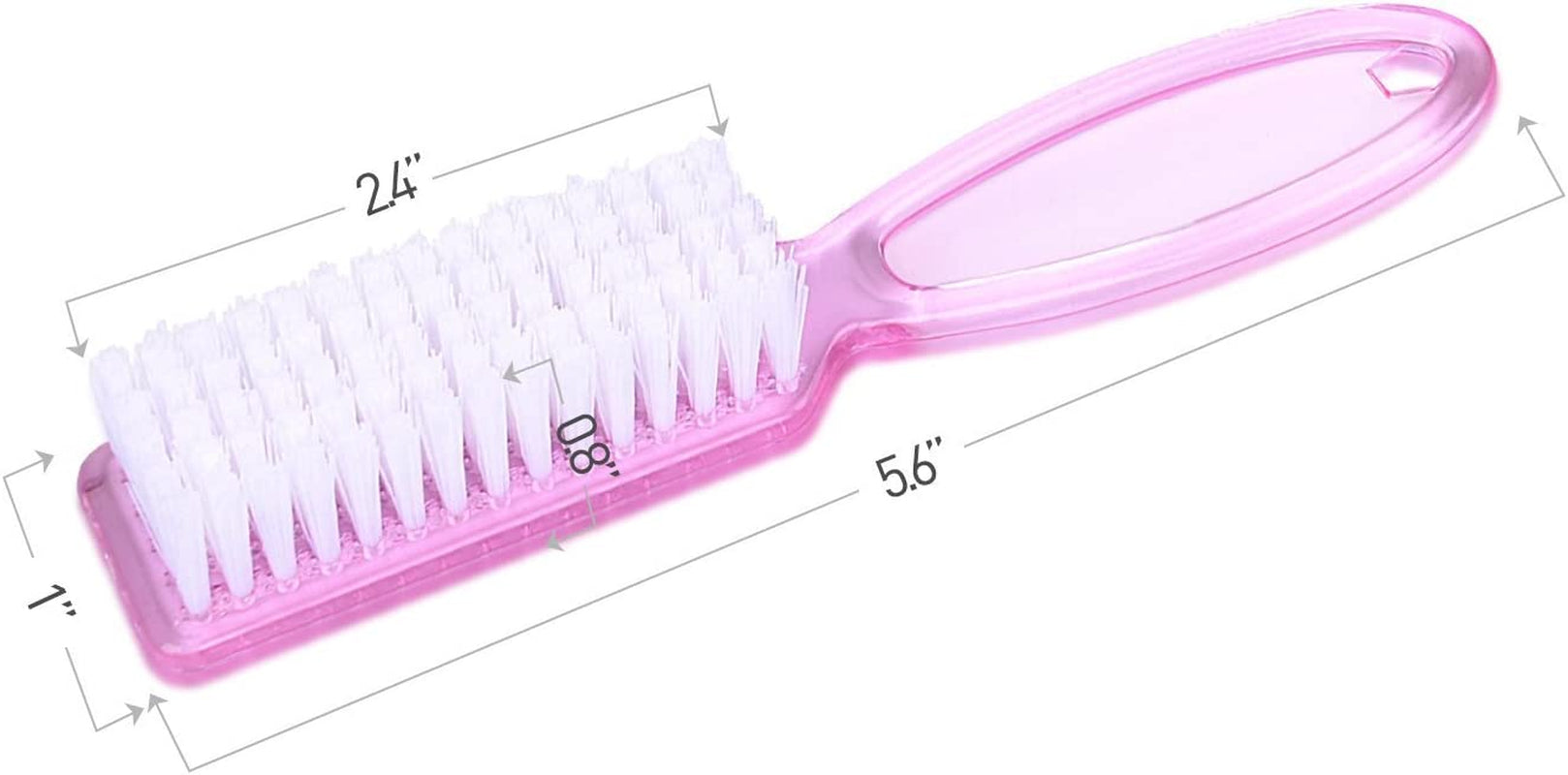 Handle Nail Hand Scrubbing Cleaning Brush-10 Pcs