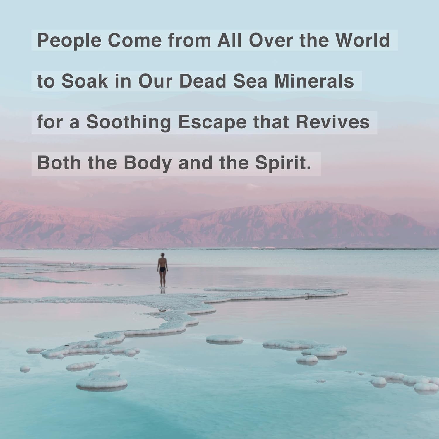 100% Pure Dead Sea Salt for Bath, 5Lb Unscented. Dead Sea Salt Is High in Essential Minerals, Such as Magnesium, Sulfur, Zinc, Potassium. Exfoliates, Nourishes Skin, Helps Restore Ph