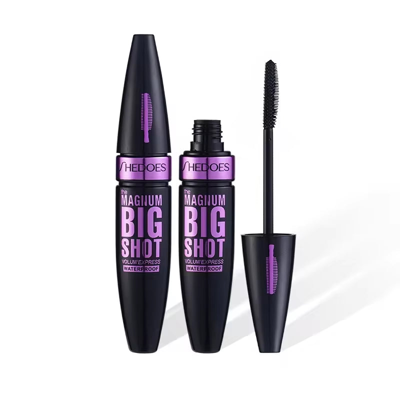 Black Thick Eye Black Lengthened Waterproof Sweat Proof Lasting Lasting Lasting Mascara Setting Cream