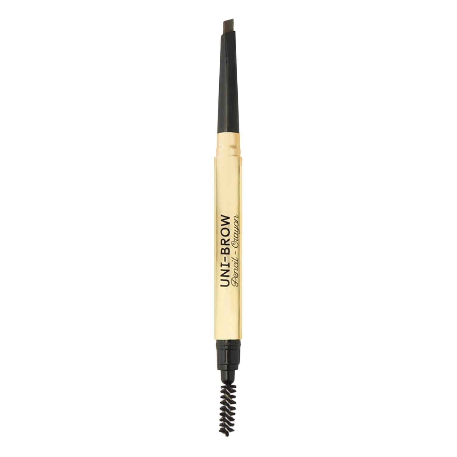 Uni Brow Eyebrow Pencil, Dual Sided with Spoolie, Longwearing Waterproof Eyebrow Crayon, Define Shape and Fill Brows, Brown, Blonde and Taupe Universal Shade