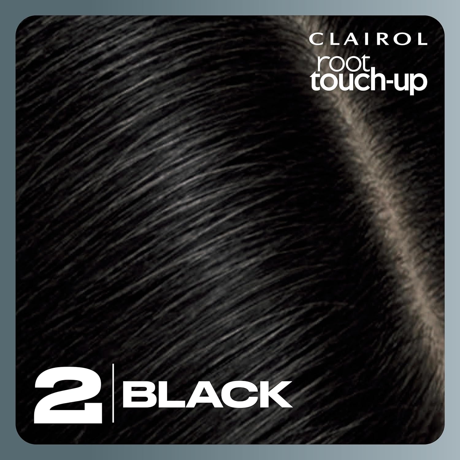 Root Touch-Up by Nice'N Easy Permanent Hair Dye, 2 Black Hair Color, Pack of 2