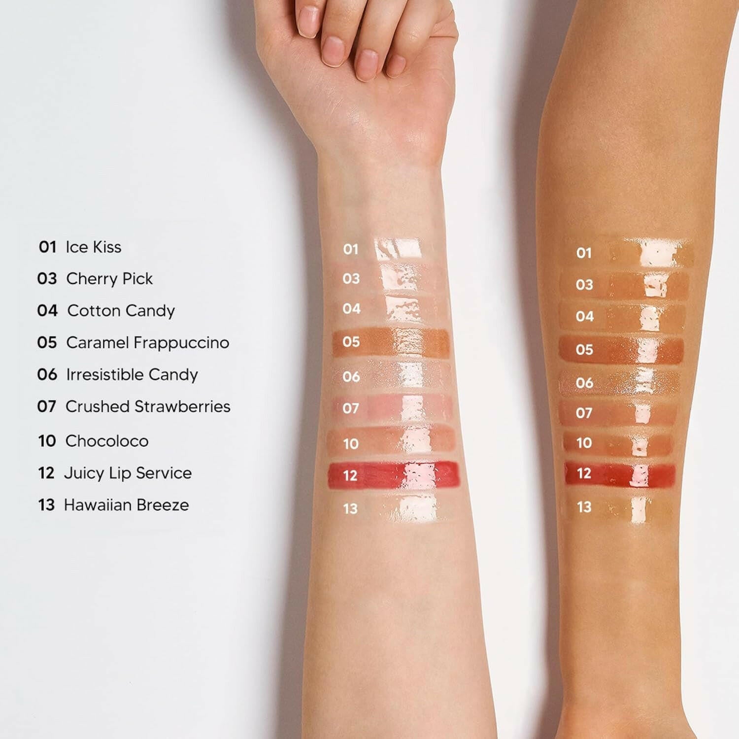 Jellicious Mouth Watering Lip Gloss (JLG01&JLG04&JLG05)