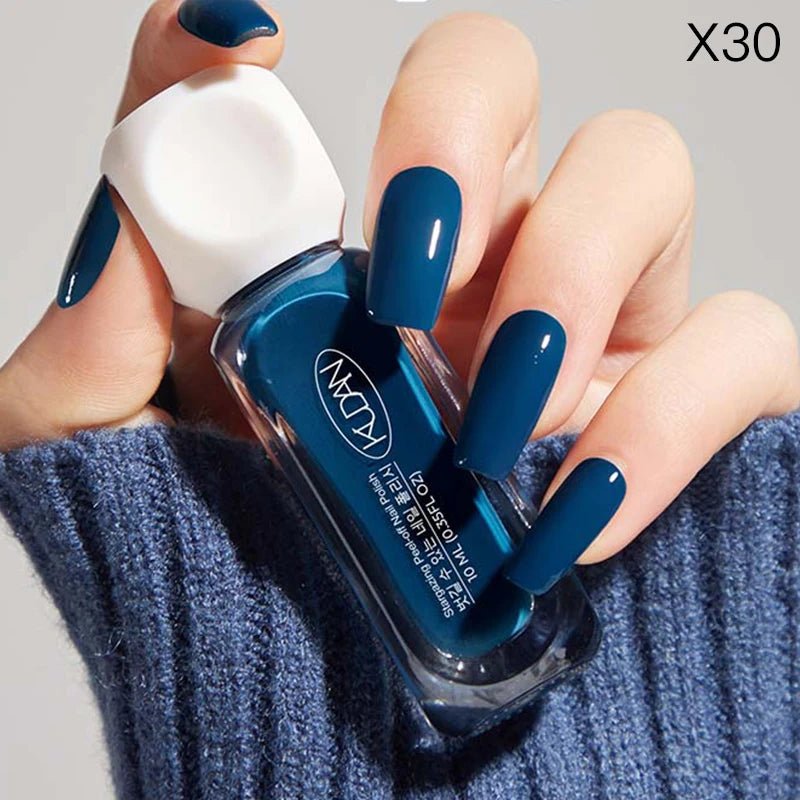 10Ml Colorful Water-Based Peel off Nail Polish No Need Lamp Red Pink Glitter Nails Art All for Manicure Nail Aupplies Varnish