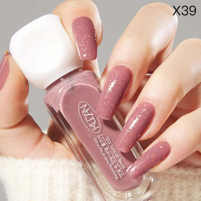 10Ml Colorful Water-Based Peel off Nail Polish No Need Lamp Red Pink Glitter Nails Art All for Manicure Nail Aupplies Varnish