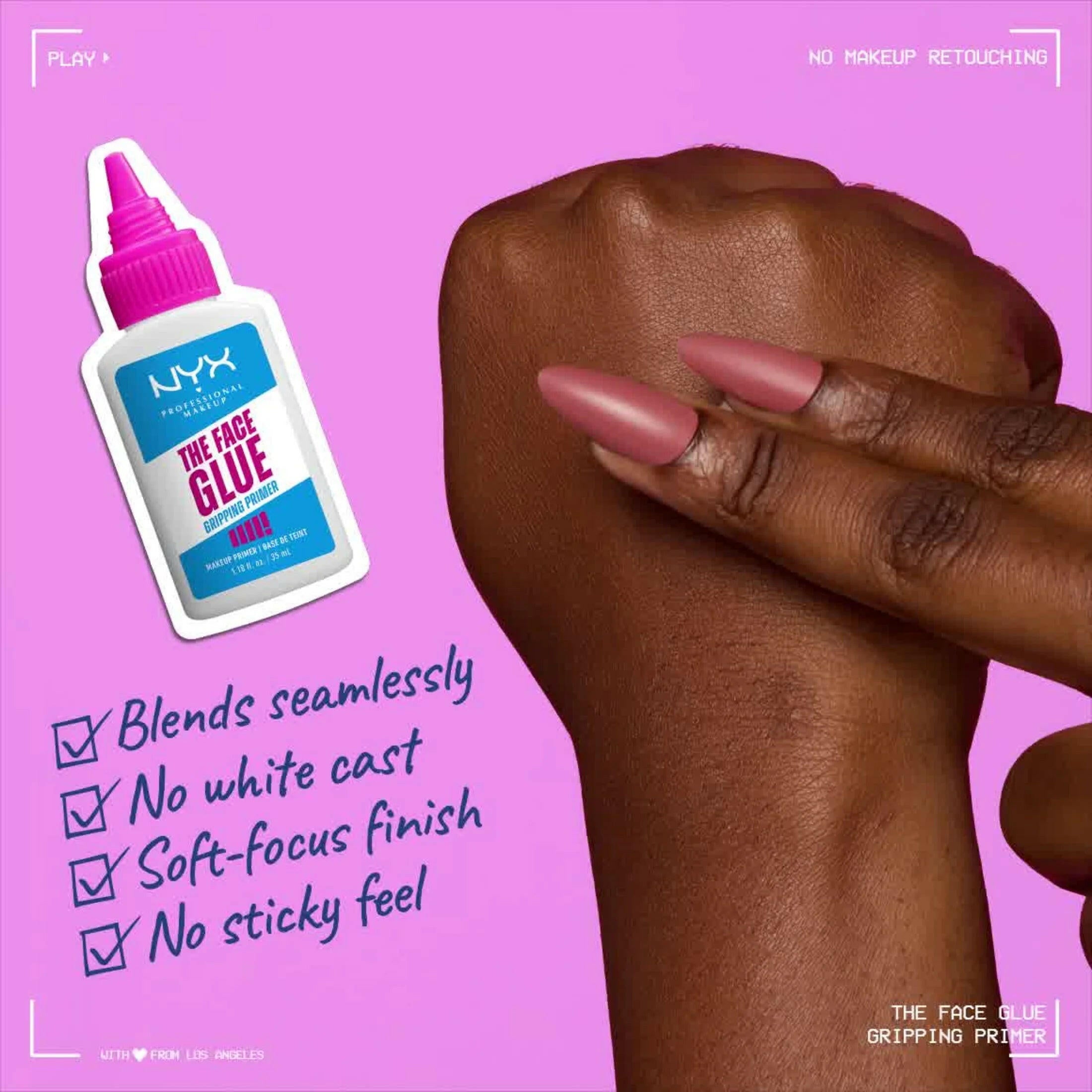 the Face Glue Primer, 1.18 Fl Oz