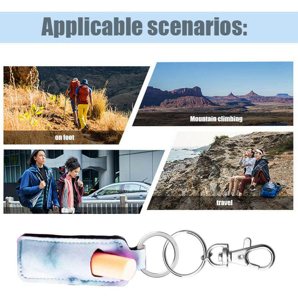 3 Pcs Marble Chapsticks Holder for Lipstick, Lip Balm Gloss, Stocking Stuffers Gift for Women (Pink, Blue, Grey)