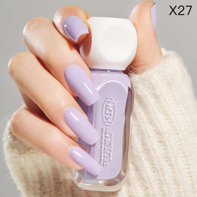 10Ml Colorful Water-Based Peel off Nail Polish No Need Lamp Red Pink Glitter Nails Art All for Manicure Nail Aupplies Varnish