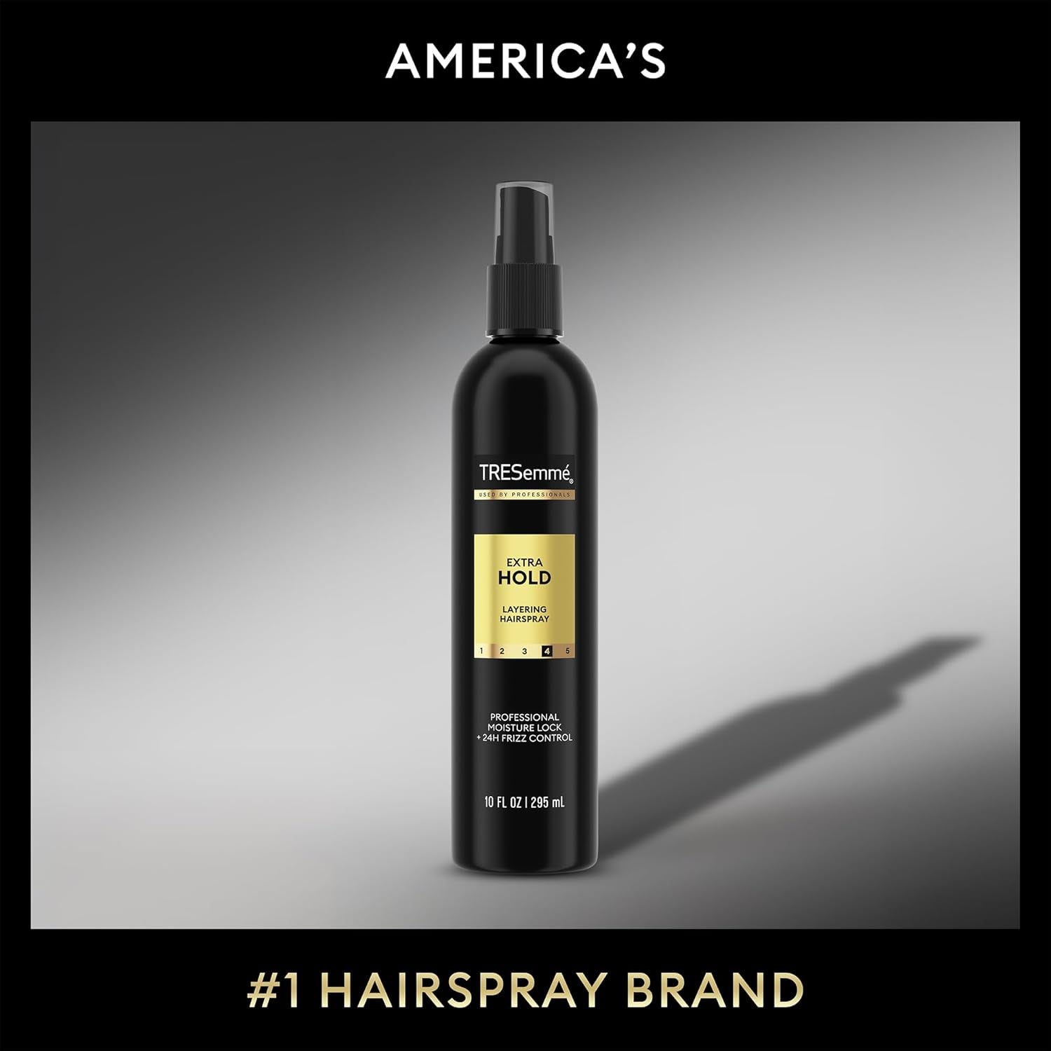 Tresemmé Extra Hold Hairspray, Non-Aerosol 3-Pack, 24H Hold & Frizz Control + Keratin Repair Hair Mask